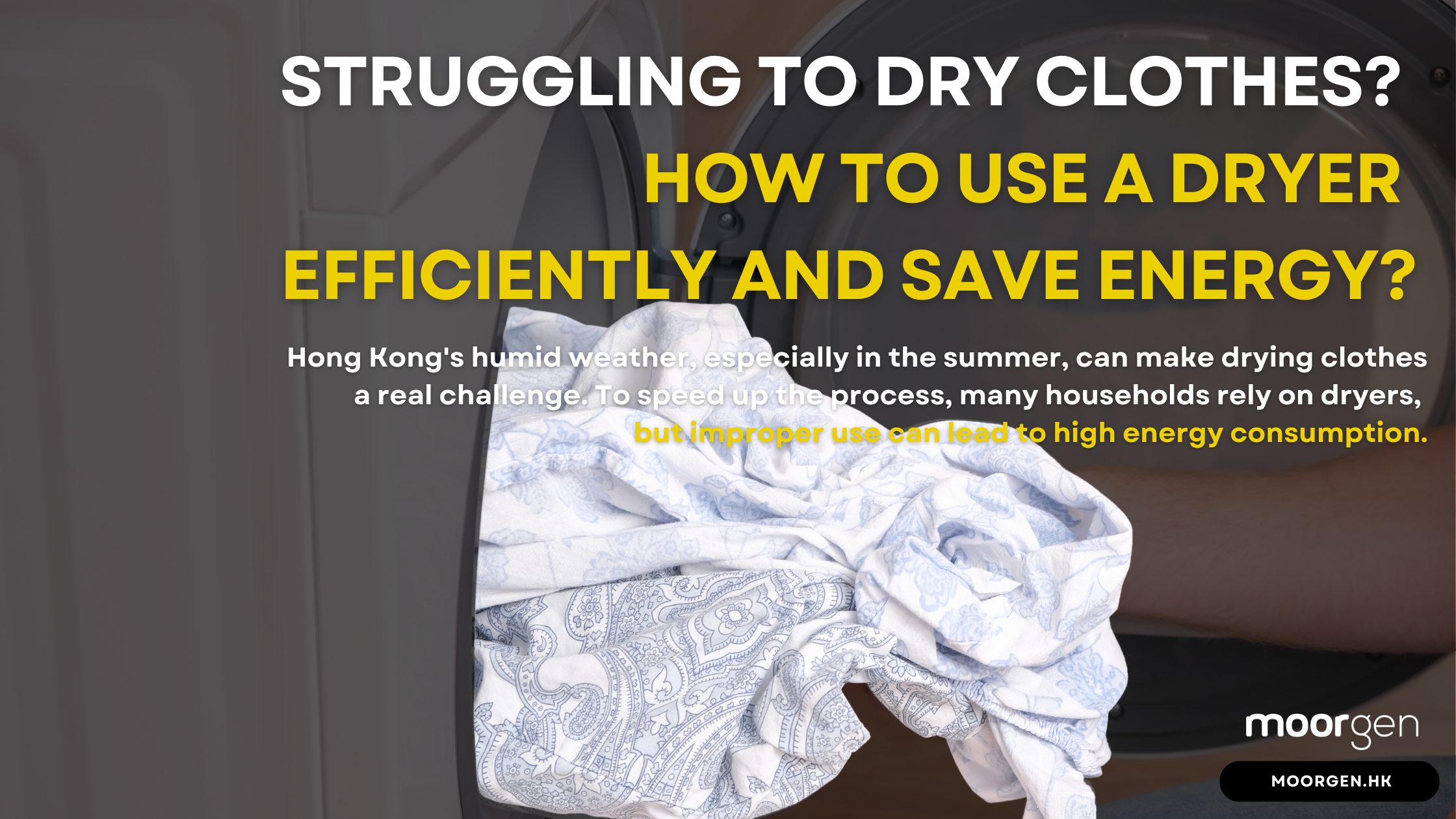 [Smart Living] Struggling to Dry Clothes? How to Use a Clothes Dryer E ...