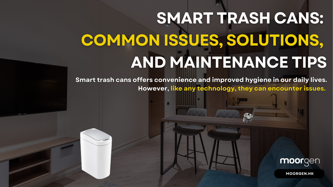 Smart Trash Cans: Common Issues, Solutions, and Maintenance Tips