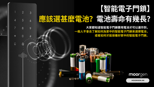 【Smart Digital Door Lock】Which Batteries Should You Choose? How Long is Their Lifespan?